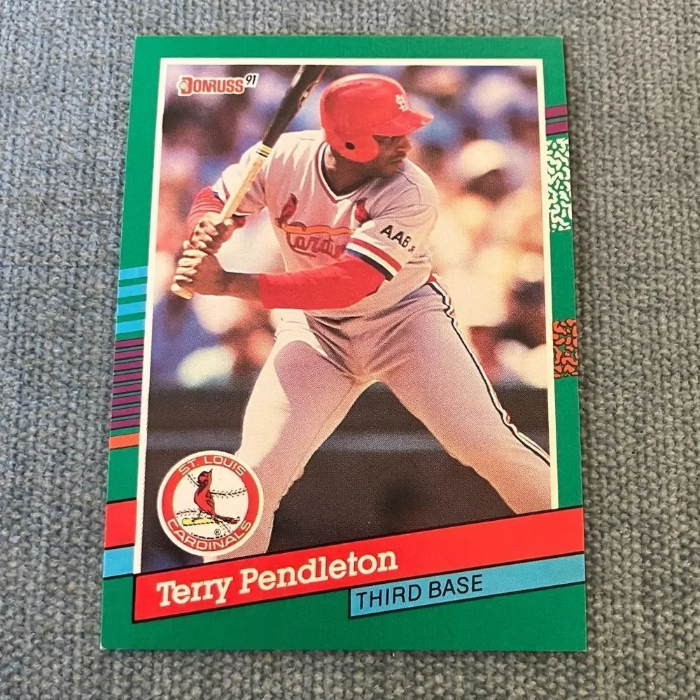 1991 Donruss St. Louis Cardinals Baseball Card Trading Card